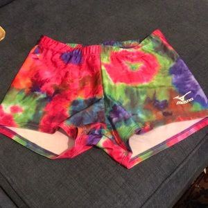 Mizuno Tie Dye Volleyball Short Sz M